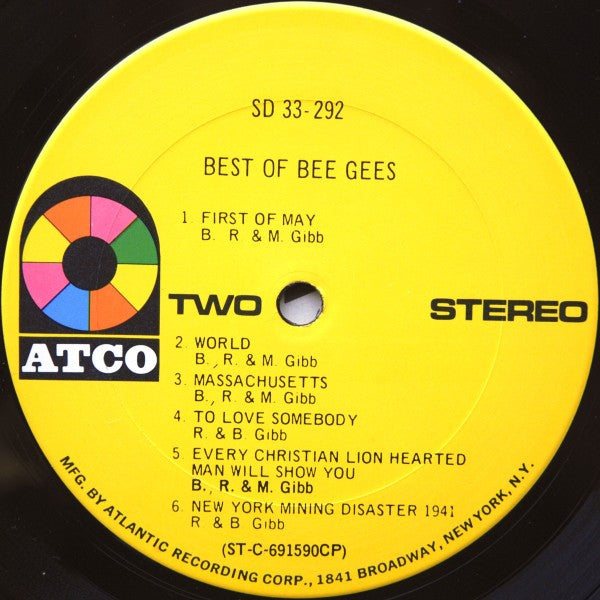Bee Gees - Best Of Bee Gees (LP) (Sehr Gut (VG))