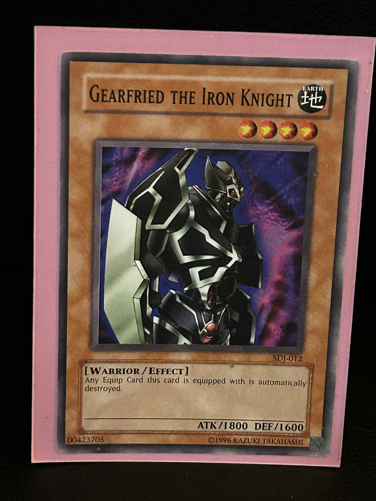 Gearfried the Iron Knight - SDJ-012 - Common - Unlimited Edition Starter Deck: J
