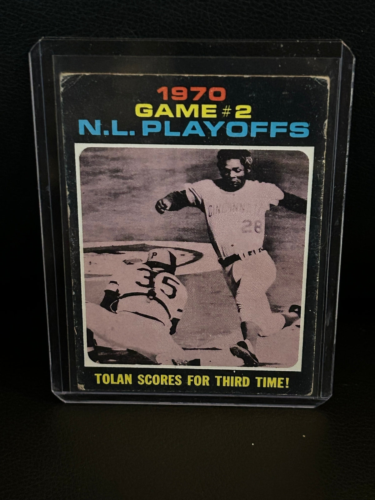 NL Playoff Game 2 #200 | 1971 Topps Baseball