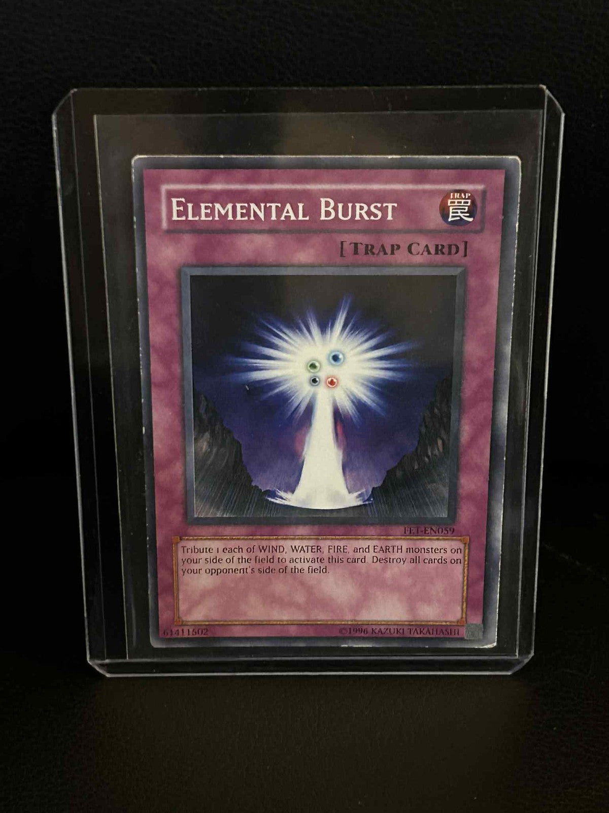 Elemental Burst - FET-EN059 - Common - Unlimited Edition Flaming Eternity Yu-Gi-