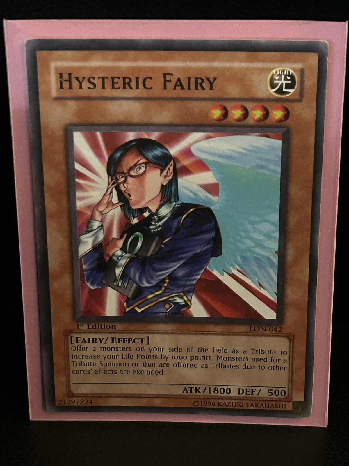 Dancing Fairy - LON-038 - Common - 1st Edition Labyrinth of Nightmare Yu-Gi-Oh!