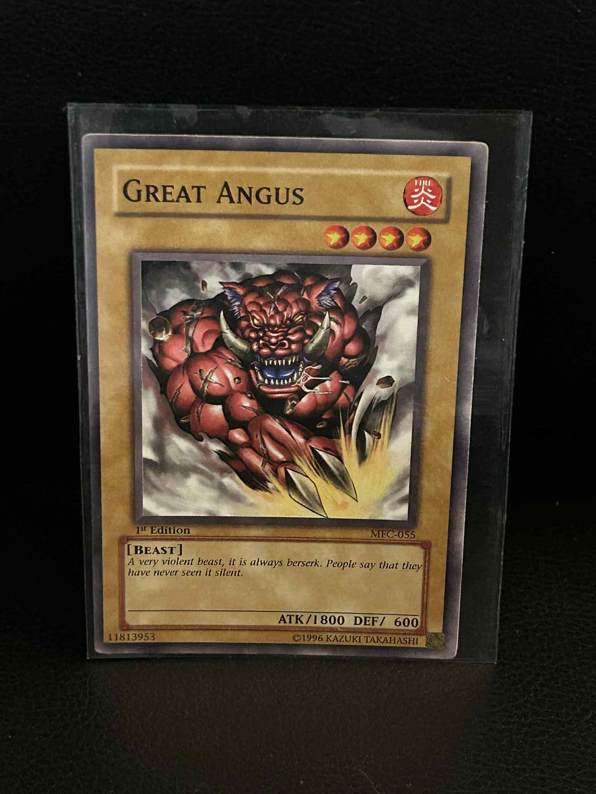 Great Angus - MFC-055 - Common - 1st Edition Magician's Force Yu-Gi-Oh! Moderate