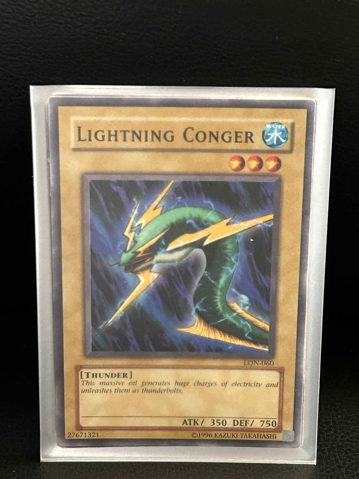 Lightning Conger - LON-060 - Common - Unlimited Edition Labyrinth of Nightmare Y
