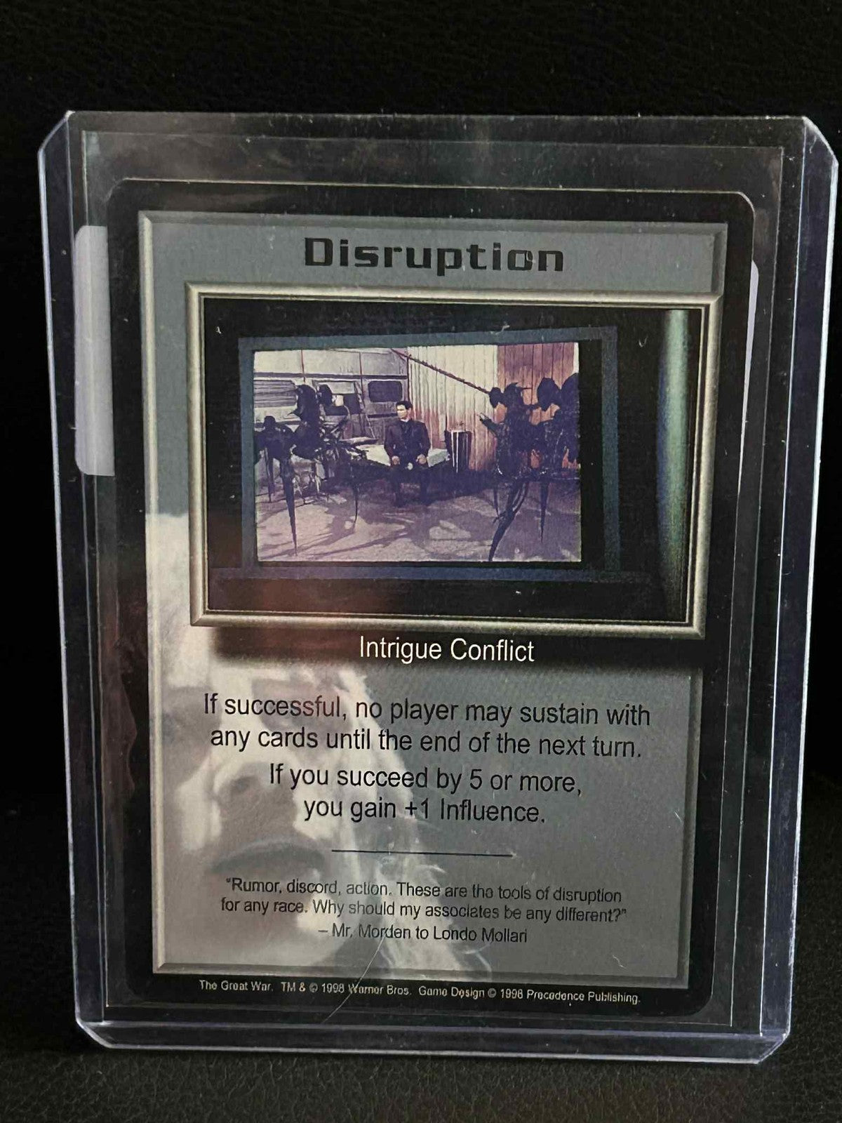 Disruption The Great War Babylon 5 Light Play