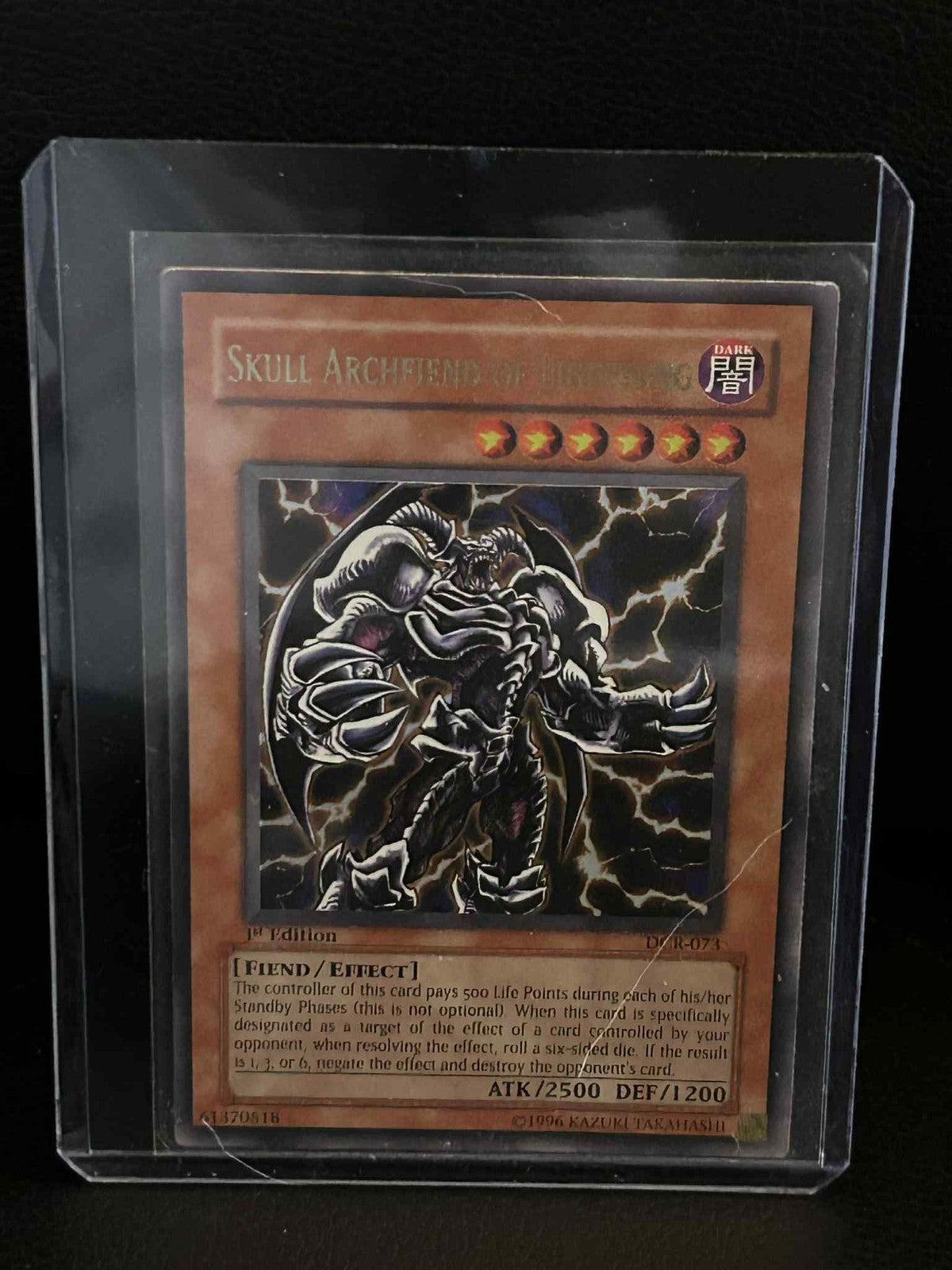 Skull Archfiend of Lightning - DCR-073 - Ultra Rare - 1st Edition Dark Crisis Yu