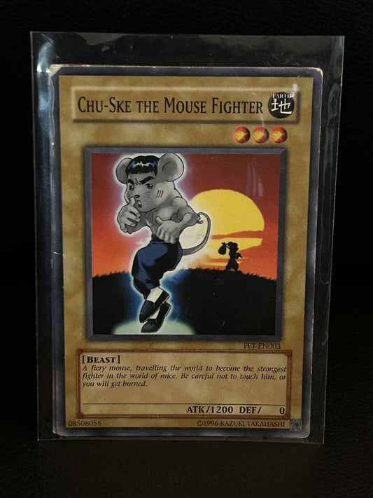 Chu-Ske The Mouse Fighter - FET-EN003 - Common - Unlimited Edition Flaming Etern