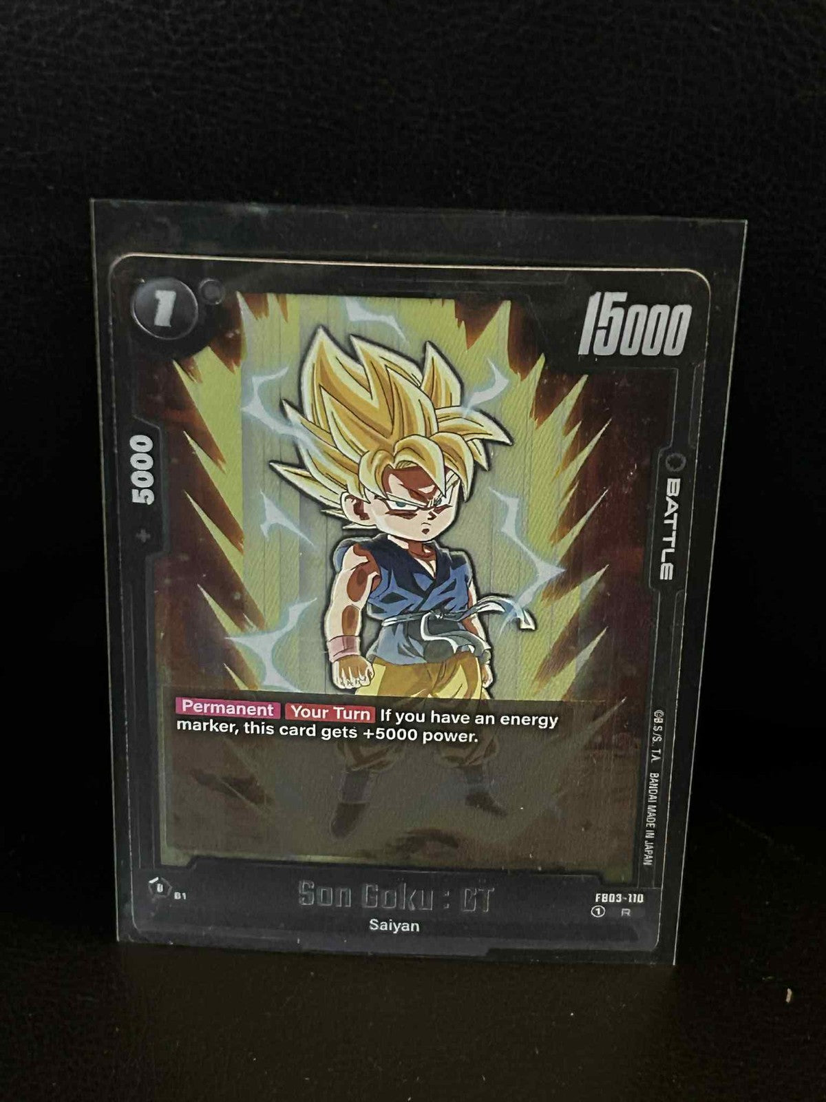Son Goku : GT - FB03-110 - R - Holofoil Raging Roar Dragon Ball Super: Fusion Wo