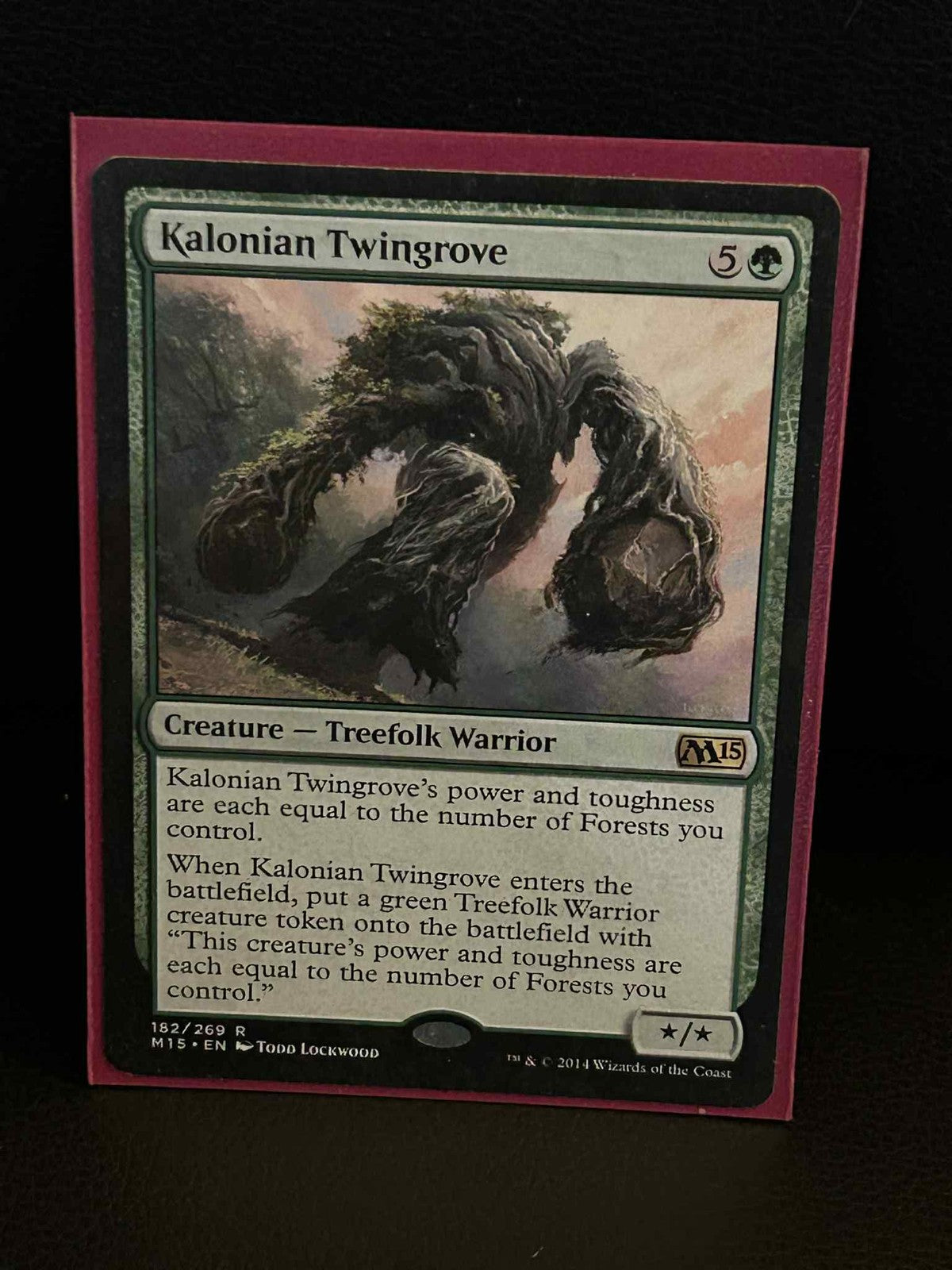 Kalonian Twingrove Magic 2015 Magic: The Gathering Lightly Played, English