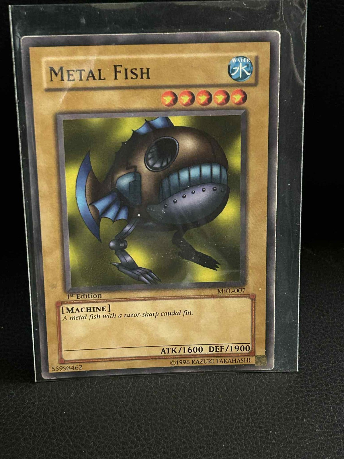 Metal Fish - MRL-007 - Common - 1st Edition Magic Ruler Yu-Gi-Oh! Moderately Pla