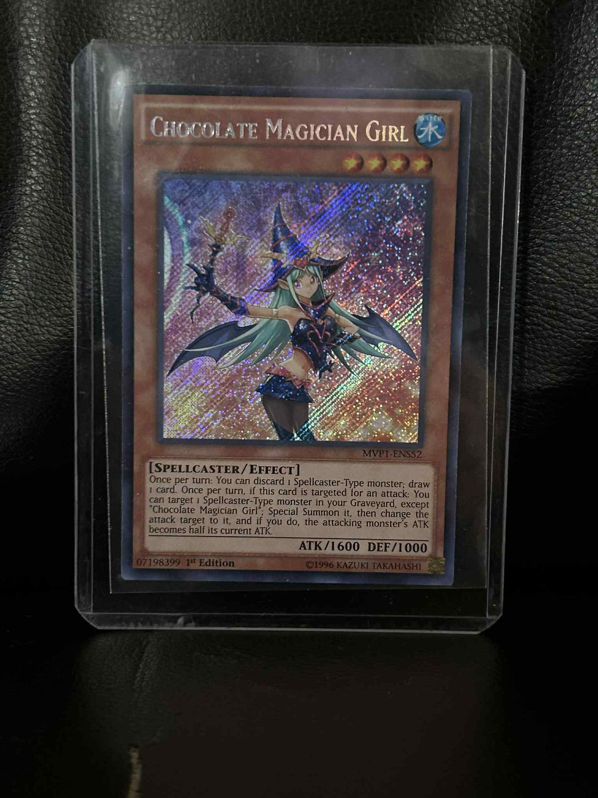 Chocolate Magician Girl - MVP1-ENS52 - Secret Rare - 1st Edition The Dark Side o