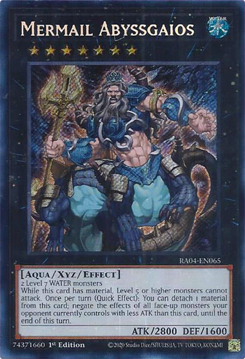 Mermail Abyssgaios (Secret Rare)