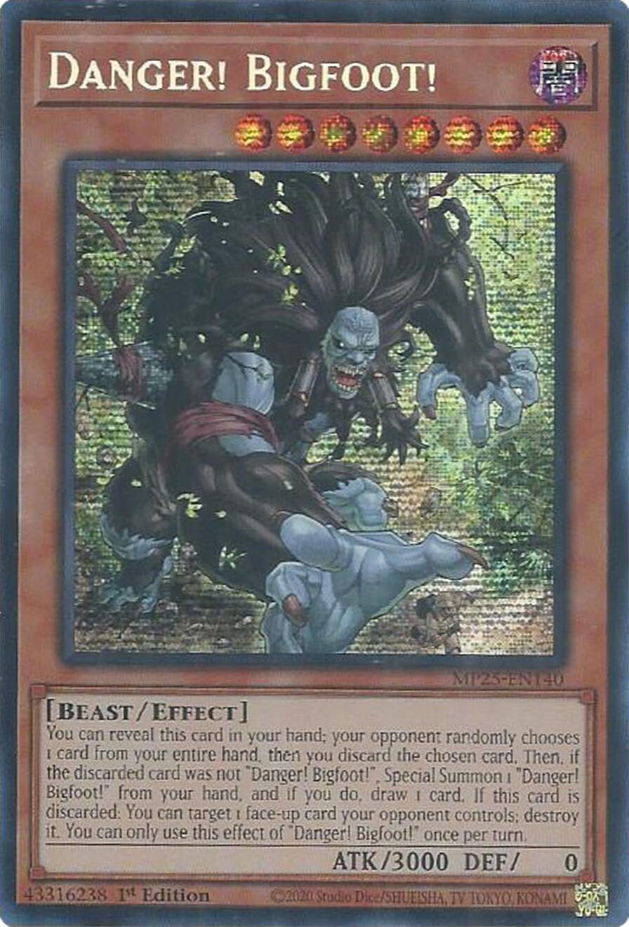 Danger! Bigfoot!