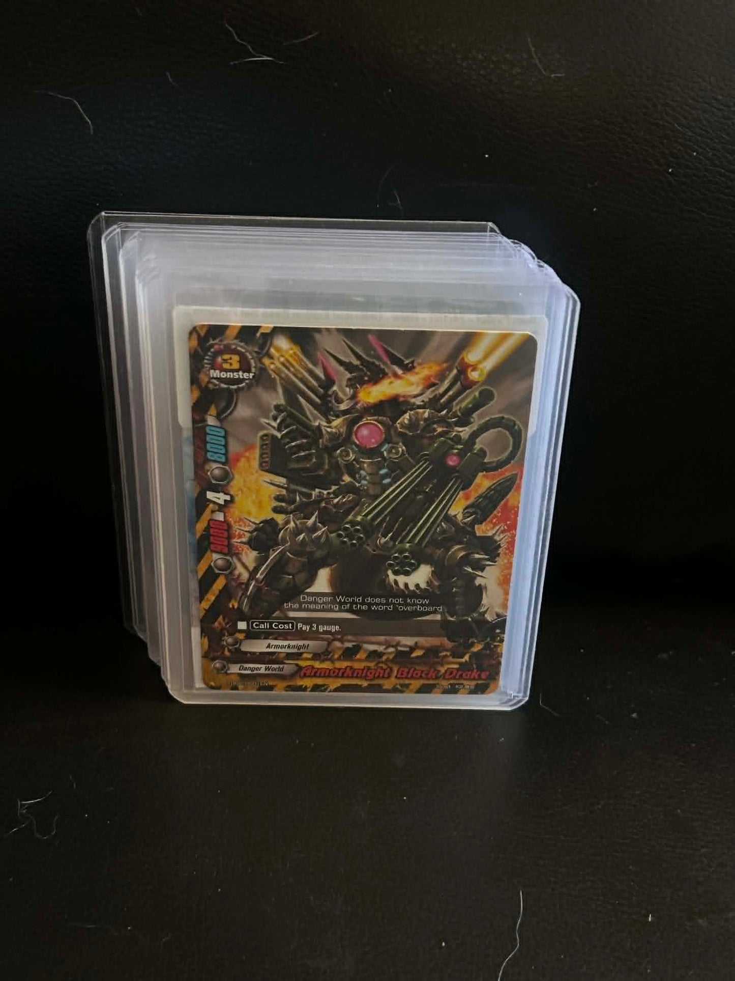 Armorknight Black Drake TD02/0001EN Trial Deck: Savage Steel Future Card BuddyFight Normal Lightly Played English Trading Card