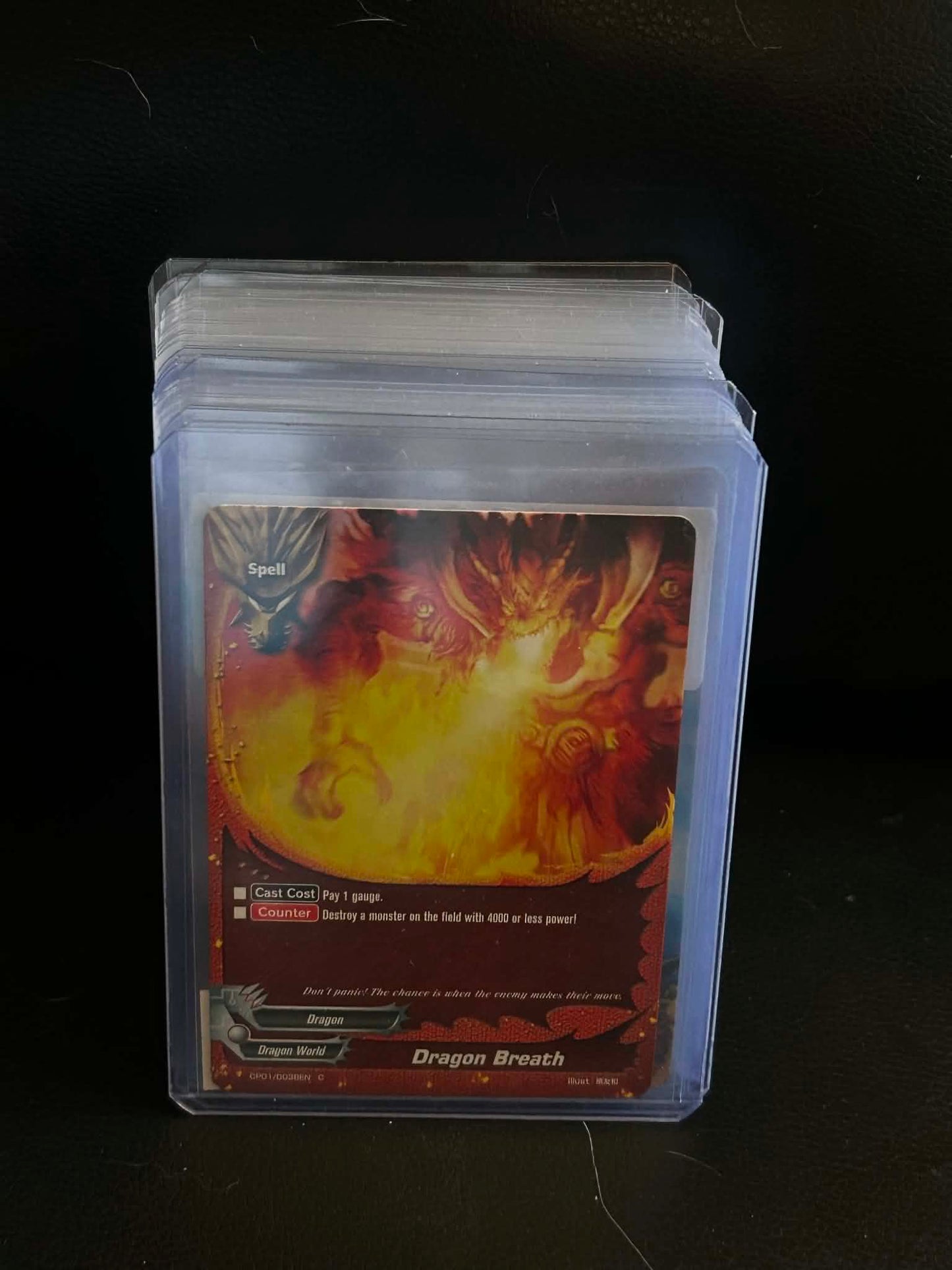 Dragon Breath CP01/0038EN Character Pack Vol.1: Burning Valor Future Card BuddyFight Normal Lightly Played English Trading Card