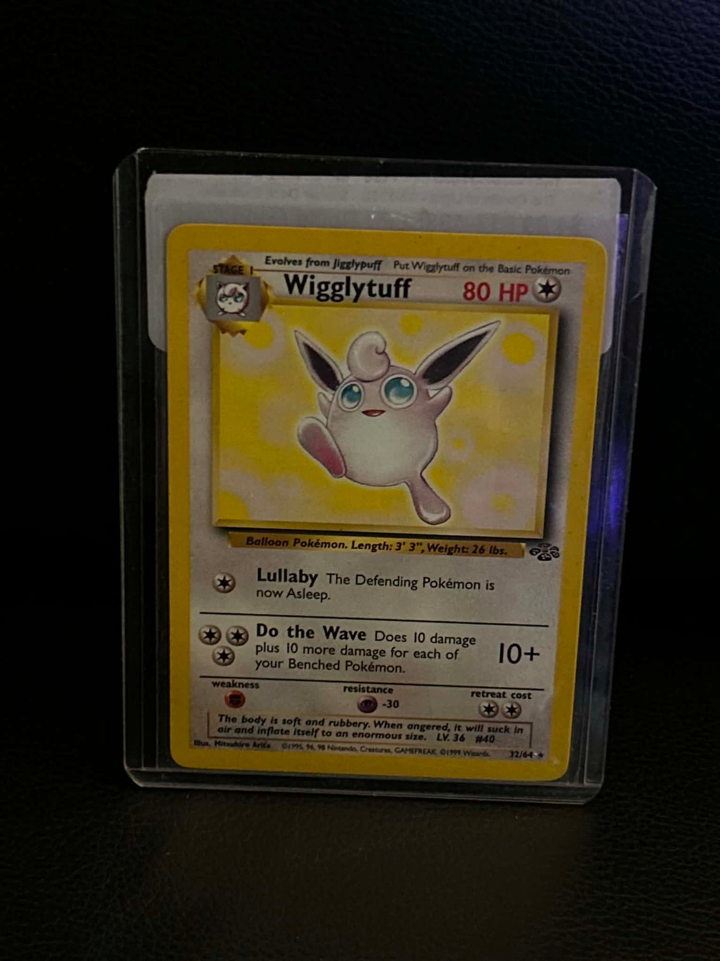 Wigglytuff (32) 32/64 Jungle Rare Pokemon Unlimited Lightly Played English Trading Card