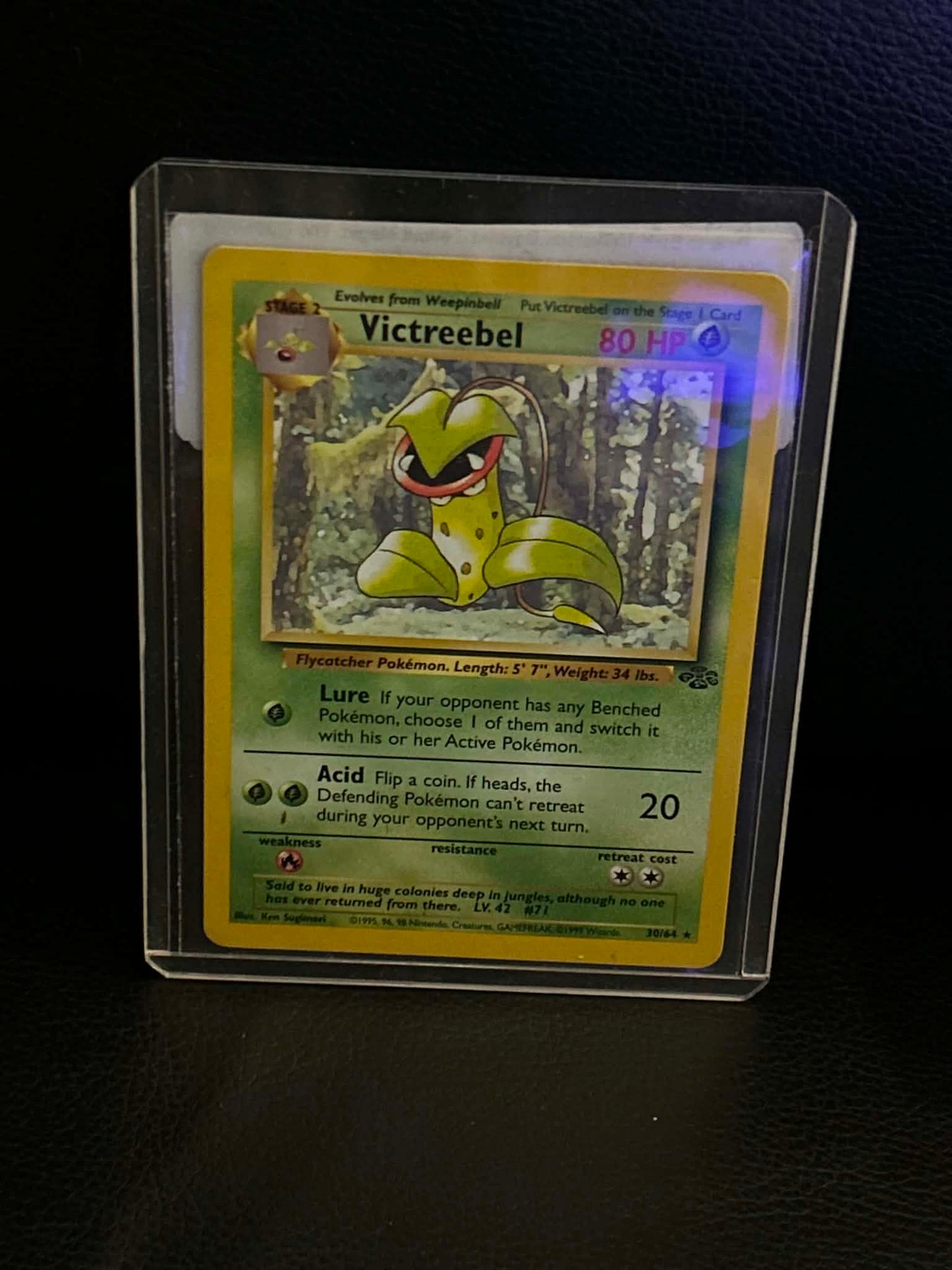 Victreebel (30) 30/64 Jungle Rare Pokemon Unlimited Lightly Played English Trading Card