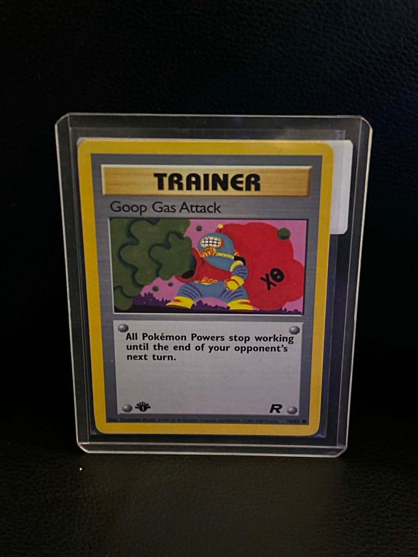 Goop Gas Attack 78/82 Team Rocket Common Pokemon 1st Edition Lightly Played English Trading Card