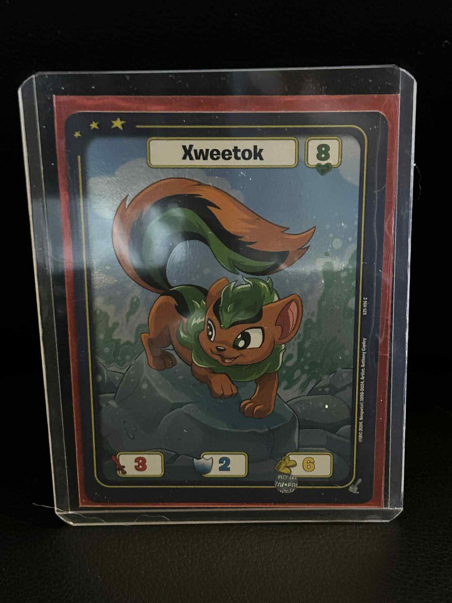 Xweetok (Green) Battledome (25th Anniversary) NeoPets