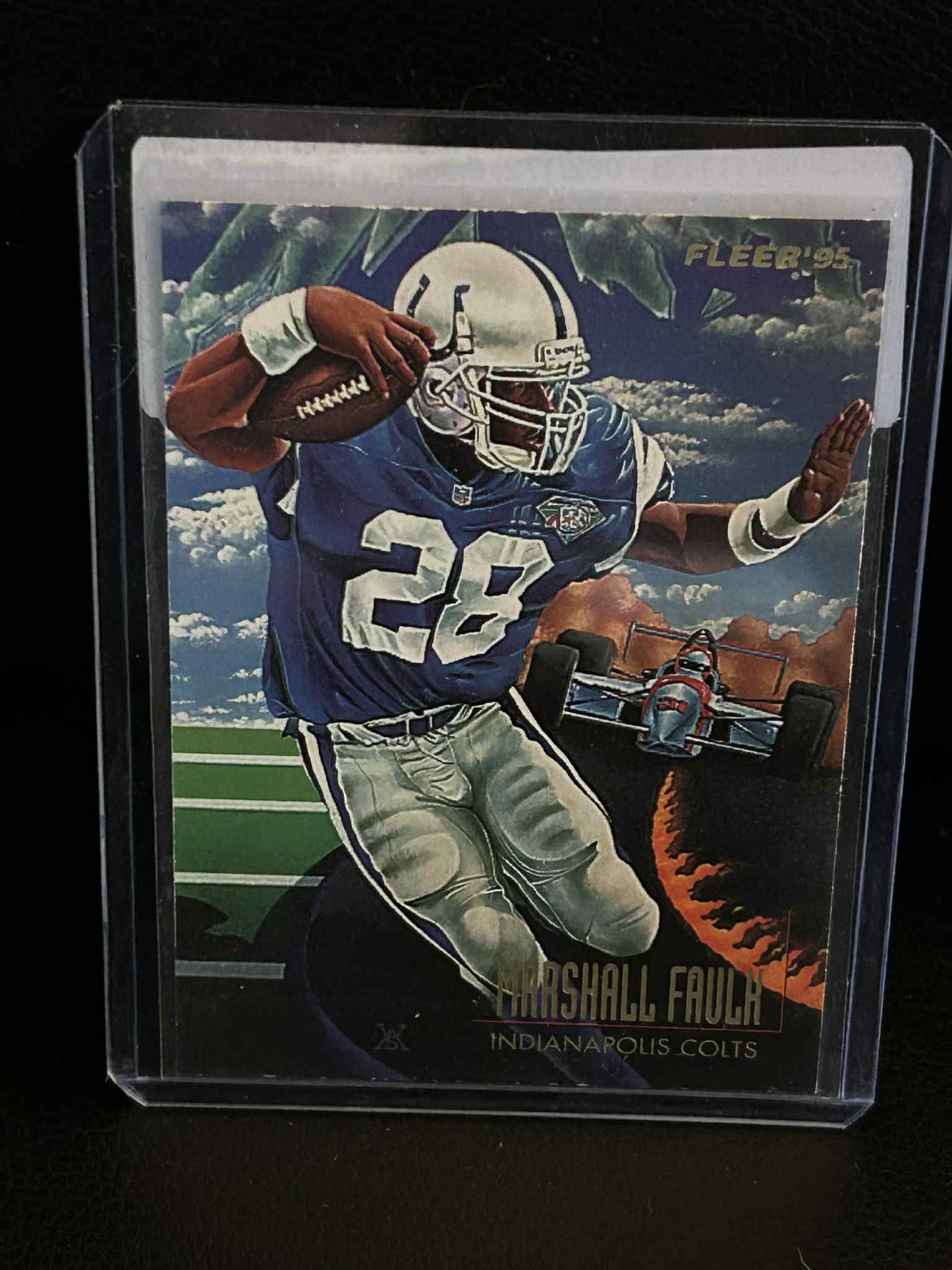 Marshall Faulk #5 | 1995 Fleer Pro Visions Football