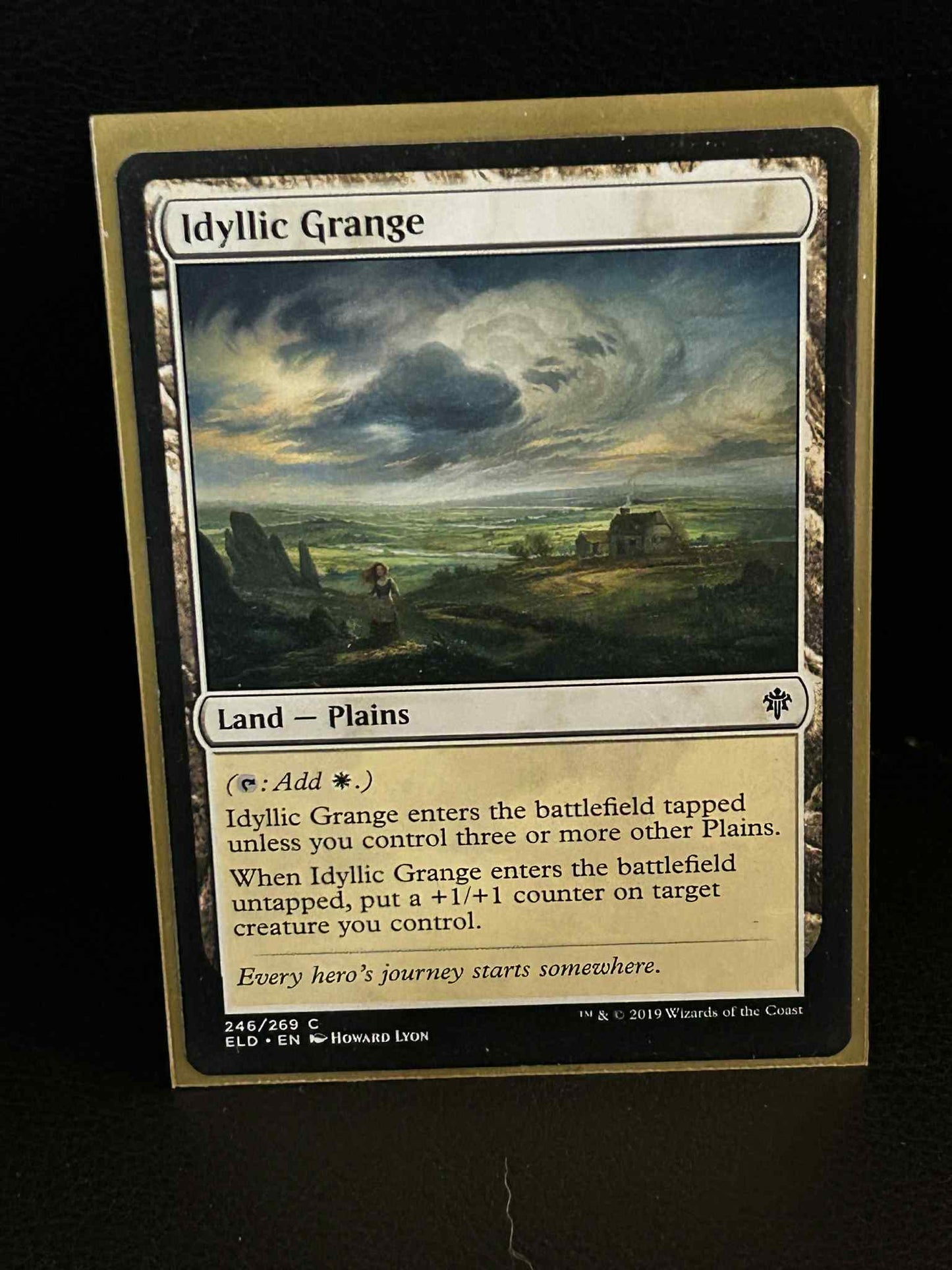 Idyllic Grange Throne of Eldraine Magic: the Gathering Lightly Played, English