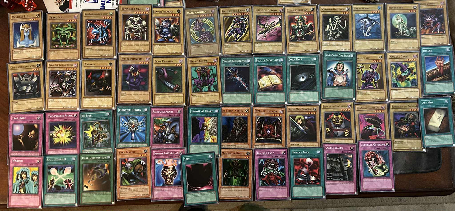 Yu-Gi-Oh Starter Deck: Yugi (SDY) Unlimited Full Complete 50 Card Set