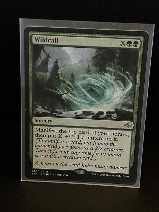 Wildcall Fate Reforged Magic: the Gathering Lightly Played, English