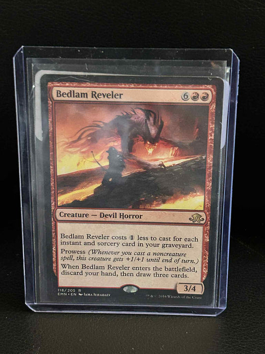 Bedlam Reveler Eldritch Moon Magic: the Gathering Lightly Played, English