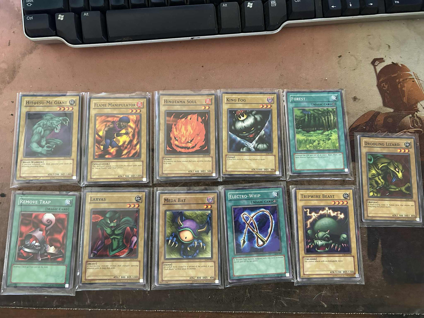 Yu-Gi-Oh Legend of Blue Eyes White Dragon (LOB) Unlimited Full Complete 104 Card