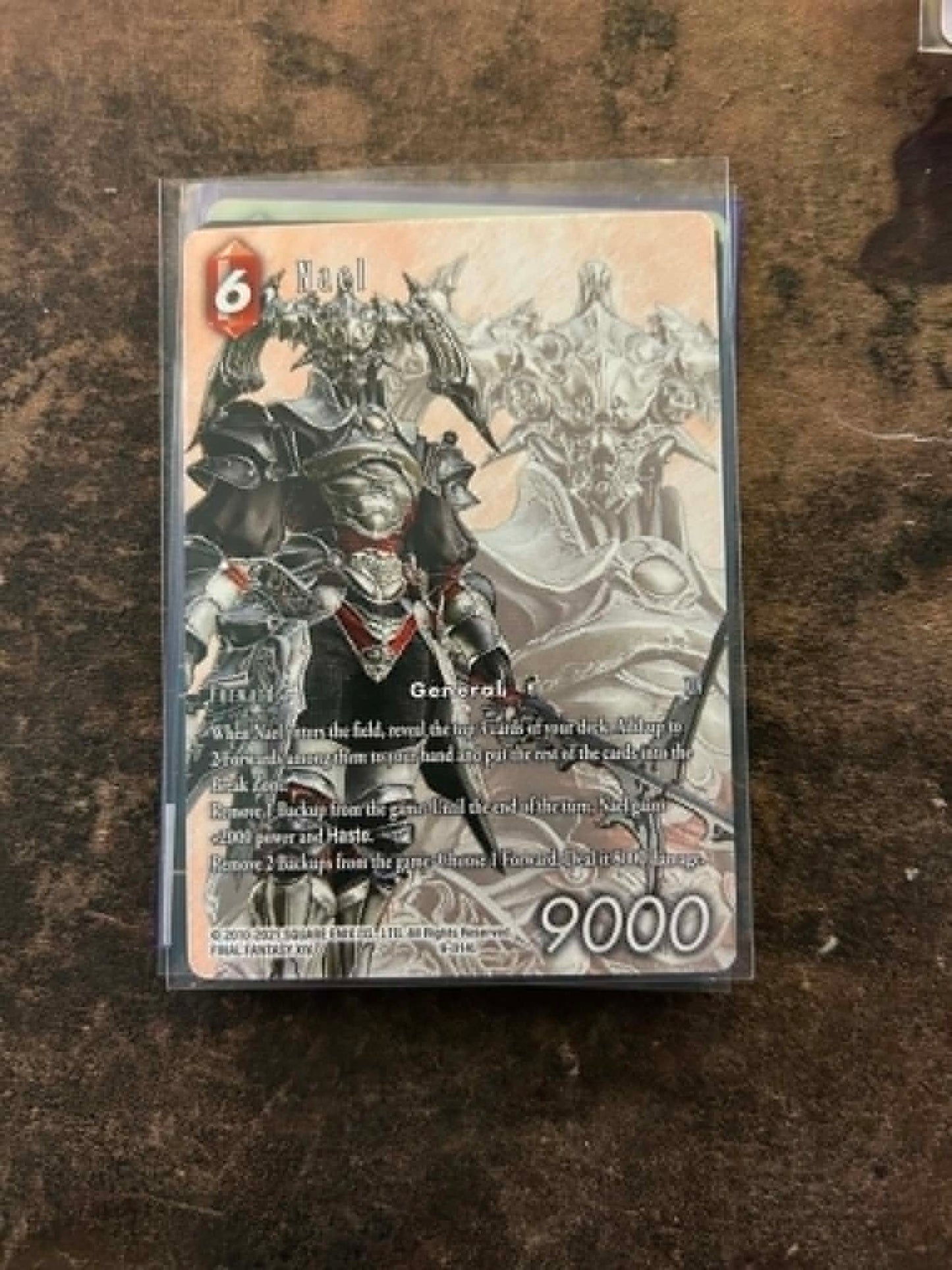 Nael - 9-014L (Full Art) 9-014L Deck Exklusive Karten Final Fantasy Leicht Gespielt Normal Legende Englisch Sammelkarte