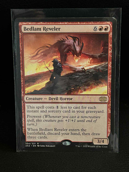 Bedlam Reveler Double Masters 2022 Magic: the Gathering Lightly Played, English