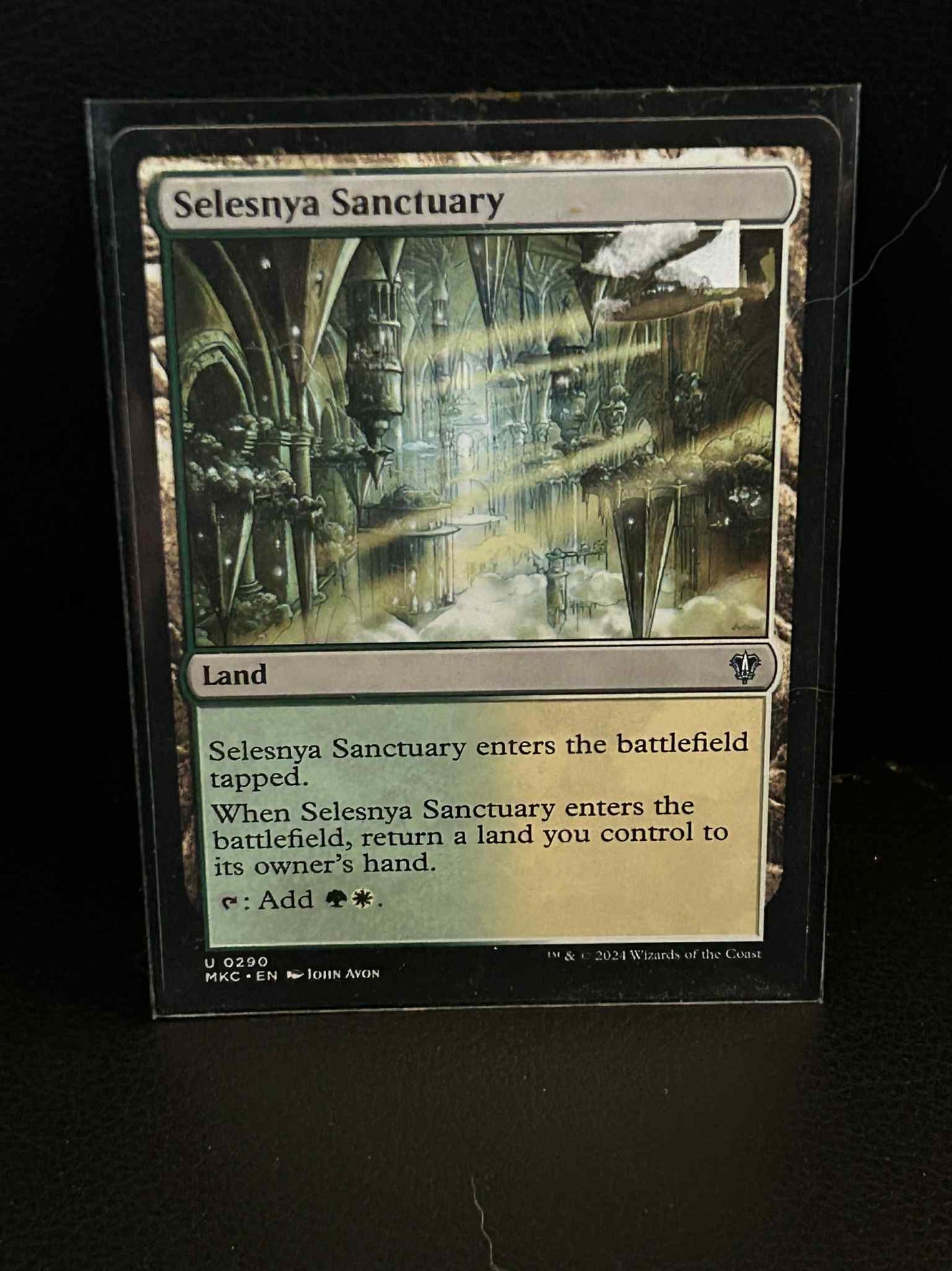 Selesnya Sanctuary Commander: Murders at Karlov Manor Magic: the Gathering Light
