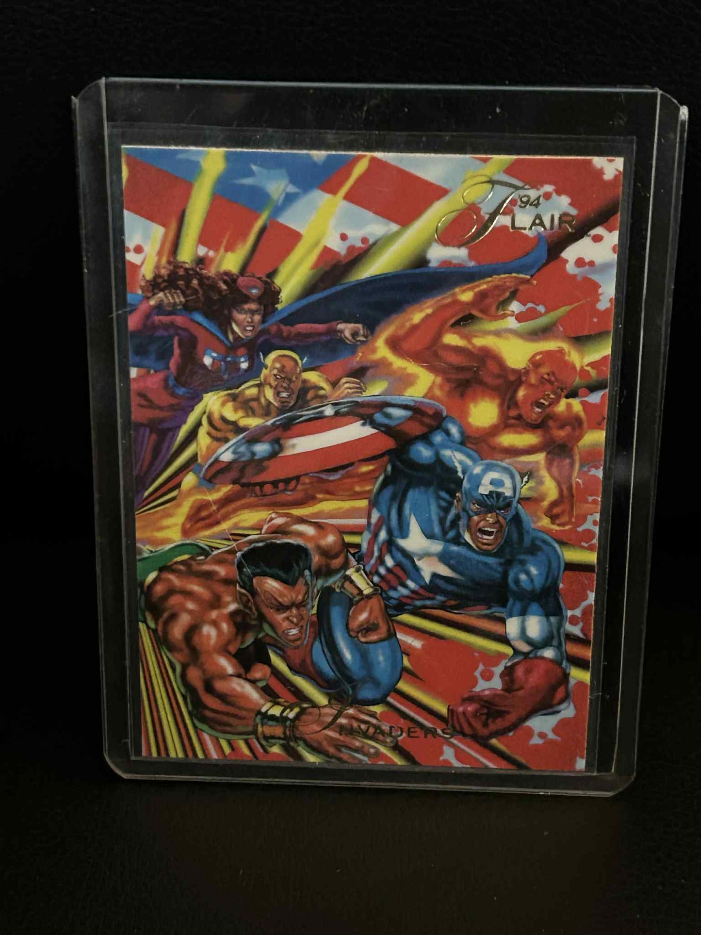 Invaders #36 1994 Flair Marvel