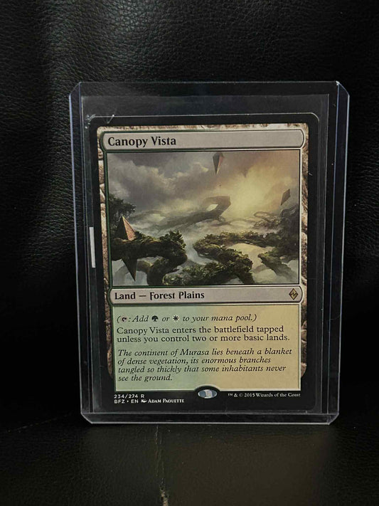Canopy Vista Battle for Zendikar Magic: the Gathering Lightly Played, English