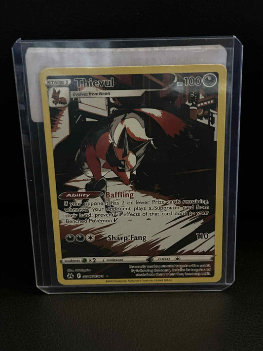 Thievul - GG17/GG70 - Ultra Rare Sword & Shield - Crown Zenith - Galarian Galler