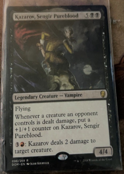 Kazarov, Sengir Pureblood