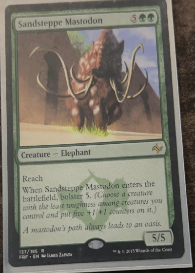 Sandsteppe Mastodon