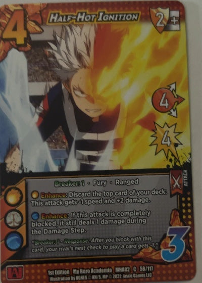 Half-Hot Ignition