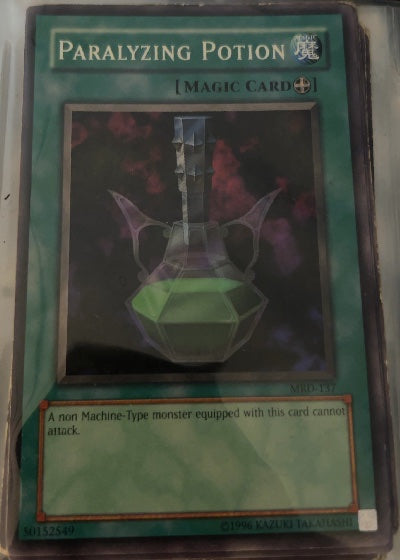 Paralyzing Potion
