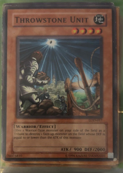 Throwstone Unit