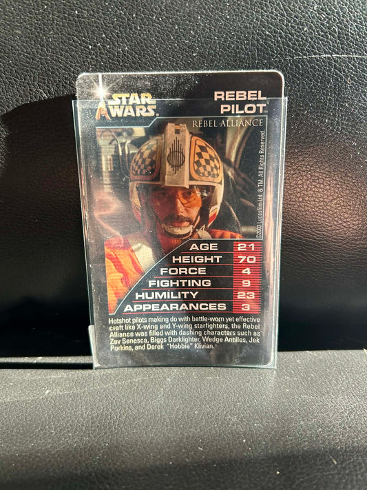 Rebel Pilot Episodes 4-6 Star Wars Top Trumps Moderately Played