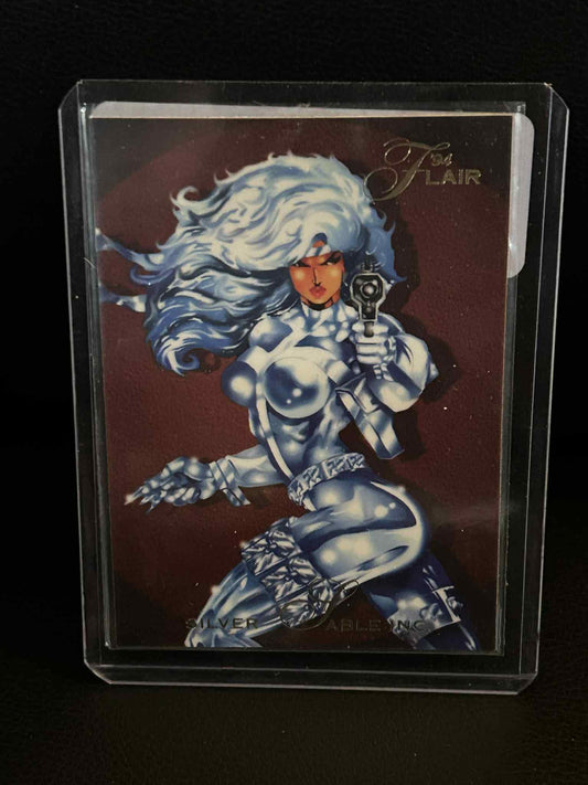 Silver Sable Inc. #50 1994 Flair Marvel