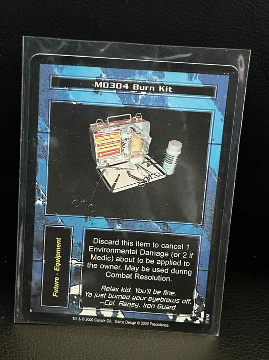 MD304 Burn Kit Base Set Terminator Light Play Sammelkarte