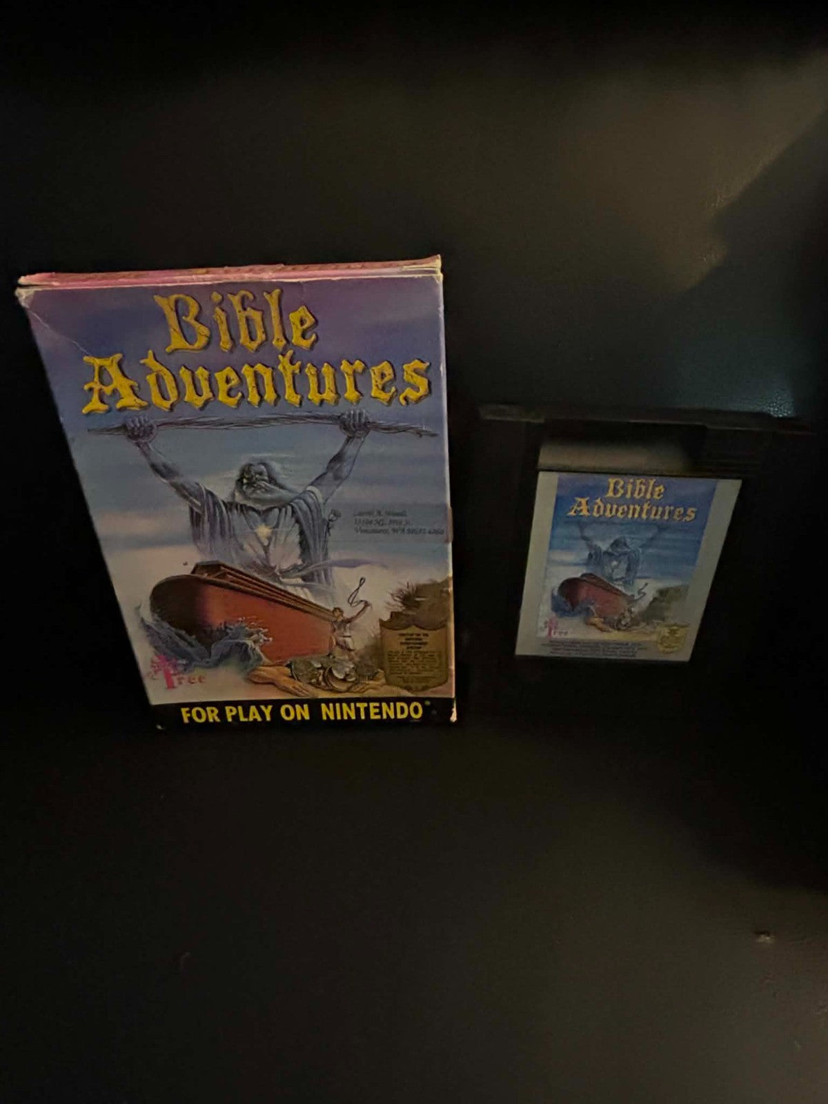 Bible Adventures (Nintendo Entertainment System, 1990) NES Video Game No Manual