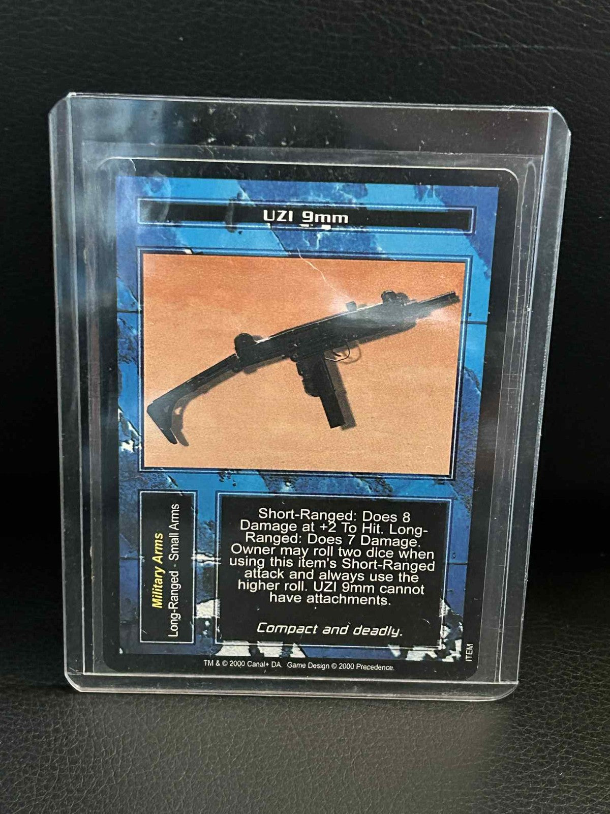 UZI 9mm Basis-Set Terminator Light Play Sammelkarte