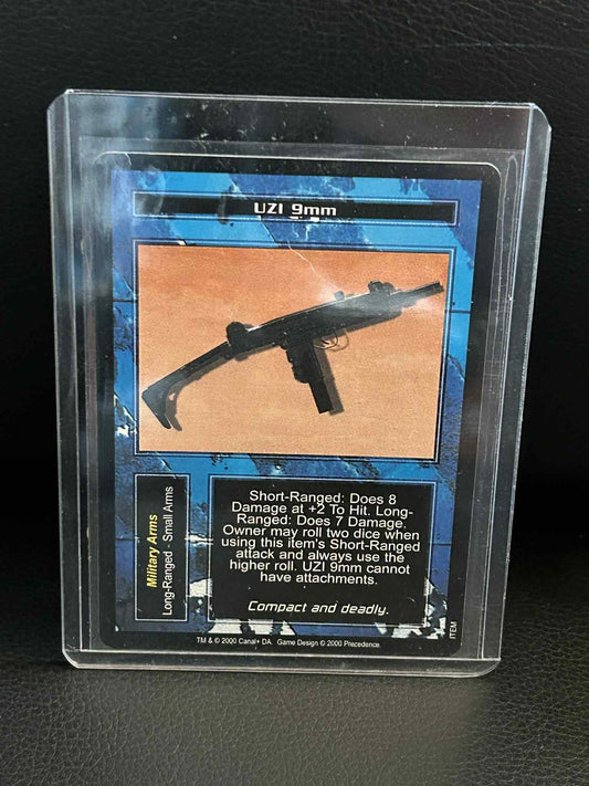 UZI 9mm Basis-Set Terminator Light Play Sammelkarte