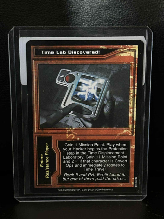 Time Lab entdeckt! Basis-Set Terminator Light Play Sammelkarte