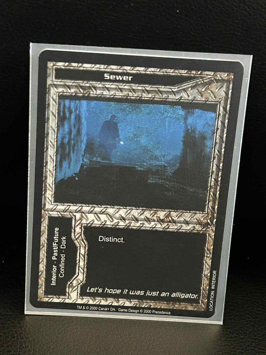 Sewer Base Set Terminator Leicht bespielte Sammelkarte