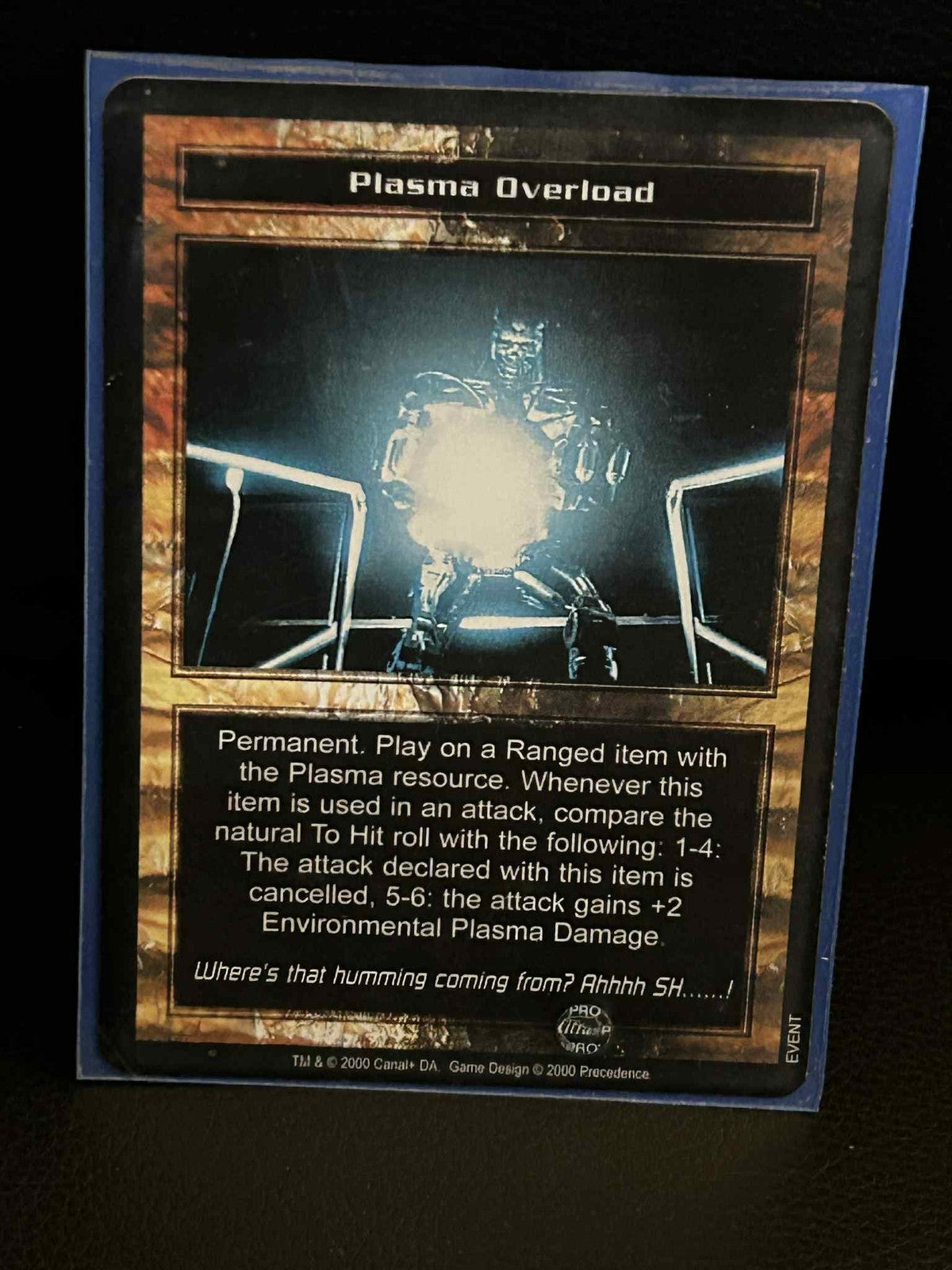 Plasma Overload Basis-Set Terminator Leicht bespielte Sammelkarte