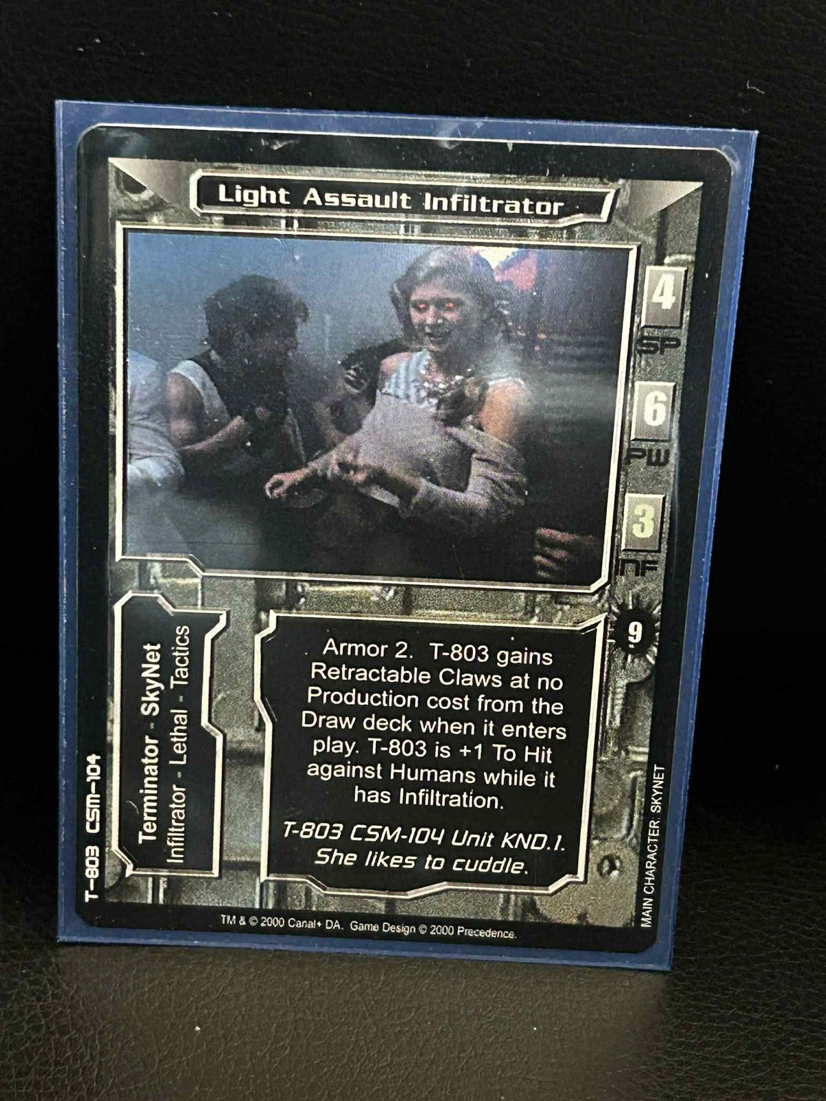 Light Assault Infiltrator Basis-Set Terminator Leichtes Spiel Sammelkarte