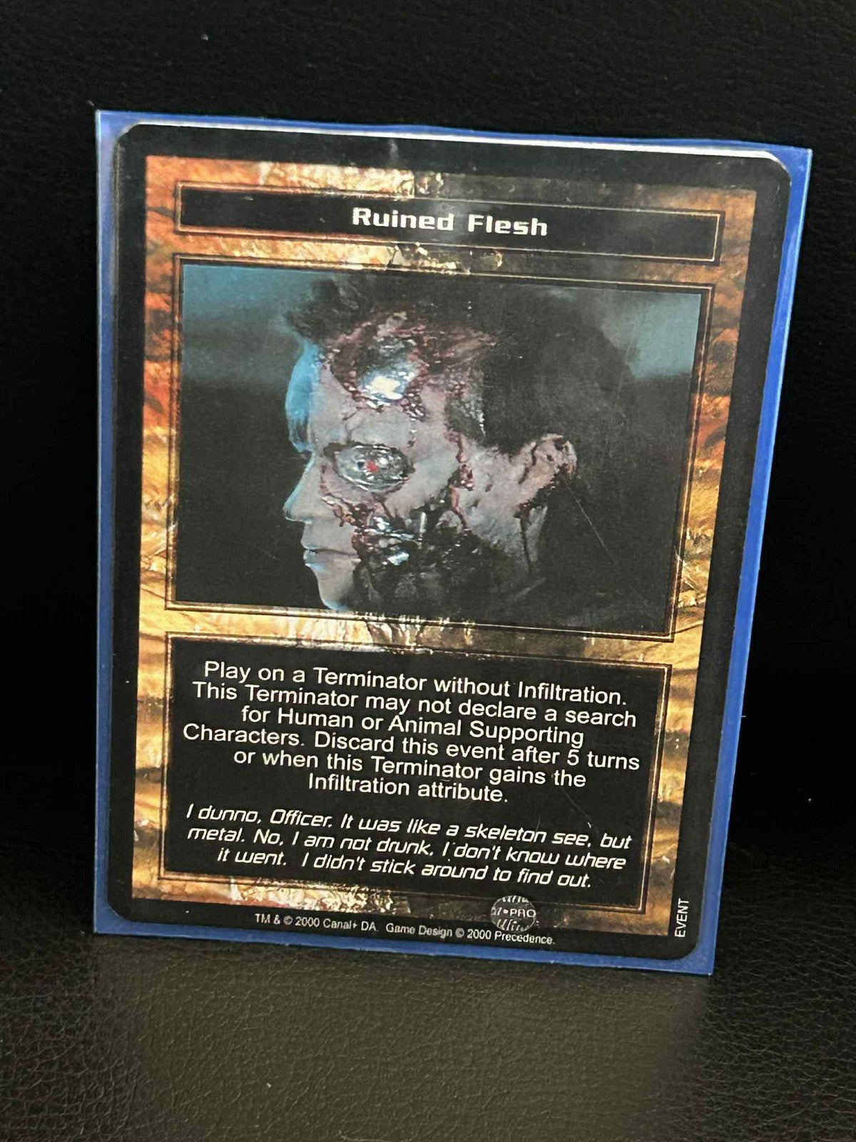 Ruined Flesh Basis-Set Terminator Leicht Gespielte Sammelkarte